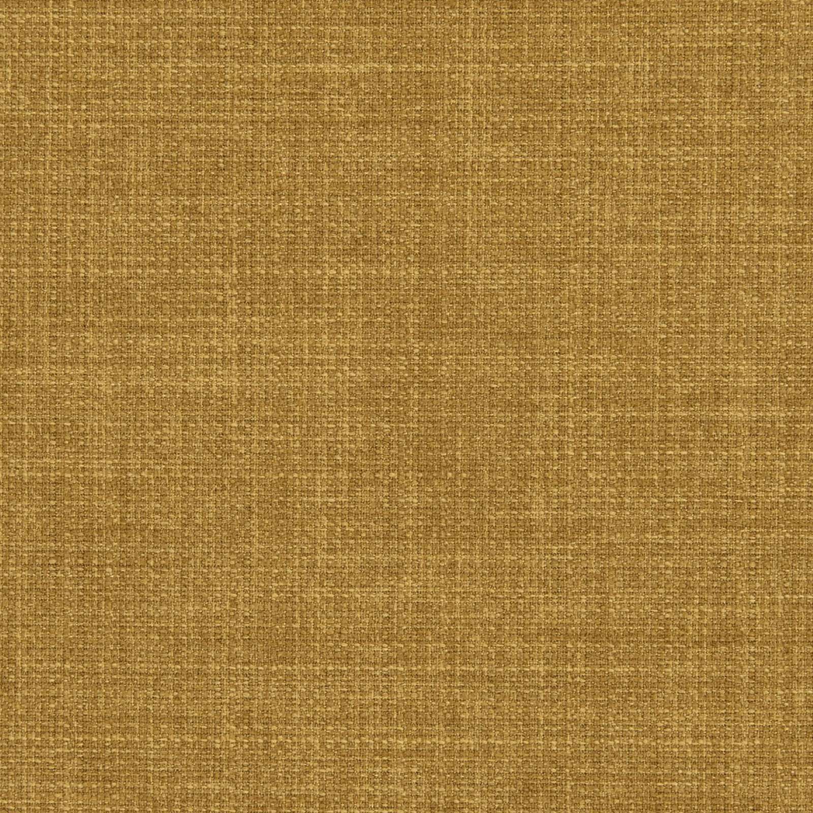 Saffron Yelow Linen Look Polyester Furnishing Fabric