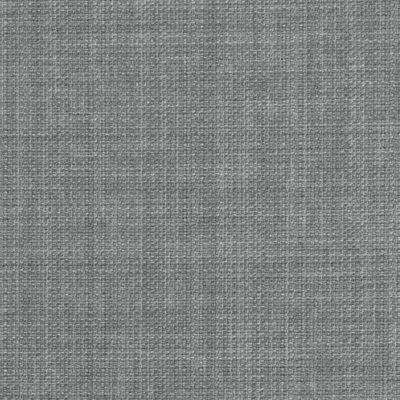 Storm Grey Linen Look Polyester Furnishing Fabric