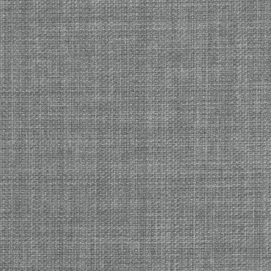 Storm Grey Linen Look Polyester Furnishing Fabric