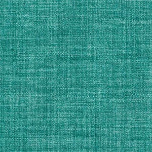 Teal Linen Look Polyester Furnishing Fabric