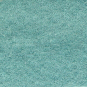 Turquoise wool viscose felt fabric to buy online