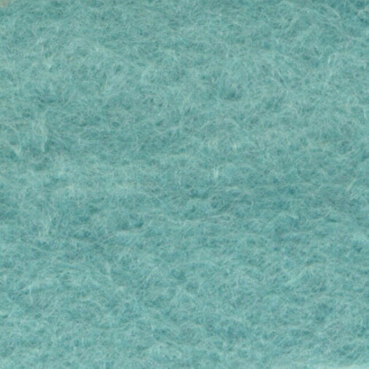 Turquoise wool viscose felt fabric to buy online