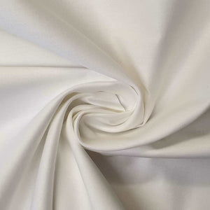 White cotton curtain lining available online by the metre