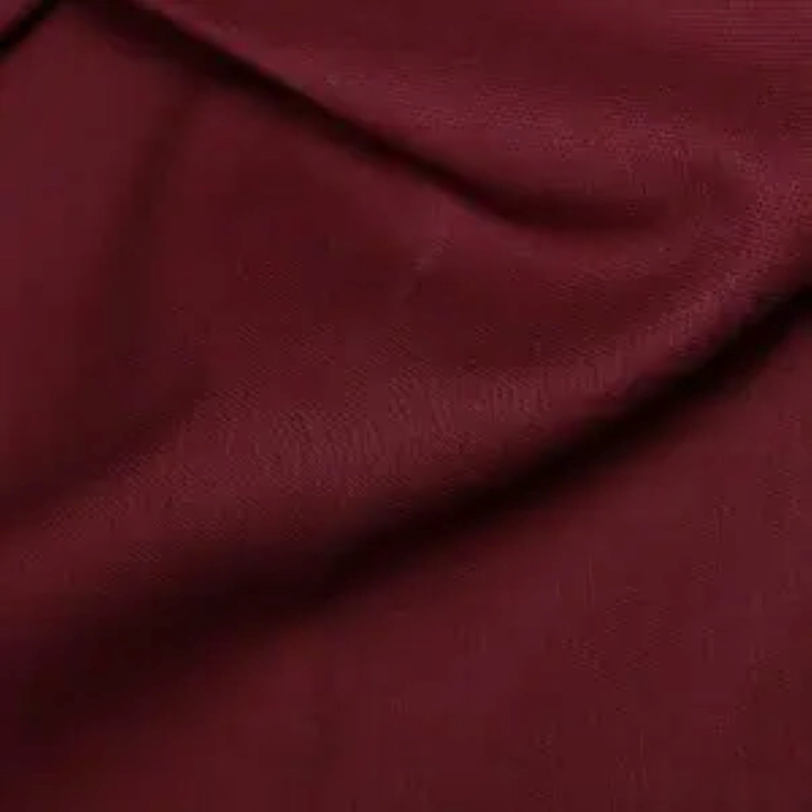 Wine Red Cotton Drill Fabric with a diagonal twill weave