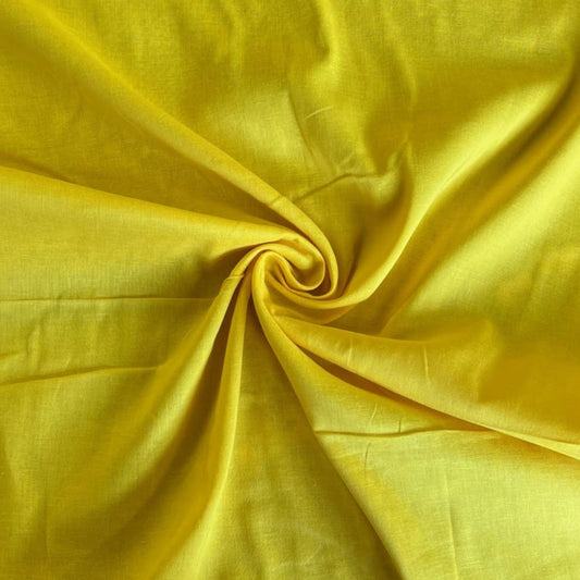 Yellow Voile fabric for lining or draping