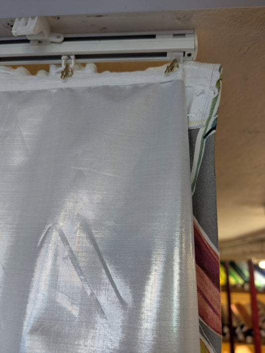 Metallic Thermal Loose Curtain Lining Panel